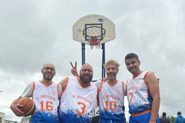 SV Drosselberg 91 e.V. Basketball 17.08.2025 Basketball-Turnier in Mühlhausen custom text