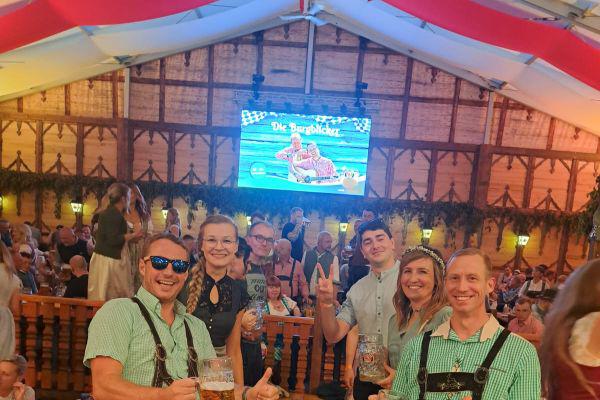 SV Drosselberg 91 e.V. Volleyball 26.09.2025 Oktoberfest Domplatz Erfurt custom text